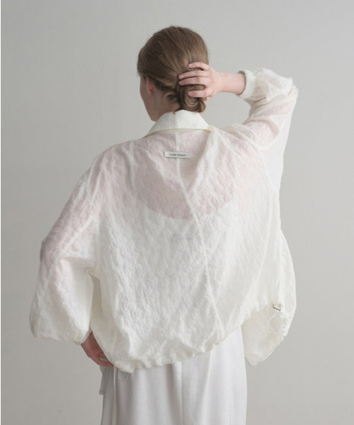 LENAV(ルナブ)の「esy flower summer blouson (white)(ナイロンジャケット・レディース・その他・FREE)」の1枚目の写真