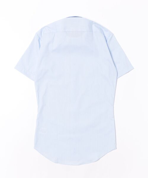 TOKYO SHIRTS（トウキョウシャツ）の「【超形態安定】【吸水速乾】  形態安定ノンアイロン ボタンダウン 半袖ビジネスワイシャツ（ビジネスシャツ・メンズ・サックスブルー・首回り37cm/首回り39cm/首回り41cm/首回り42cm/首回り43cm）」の7枚目の写真