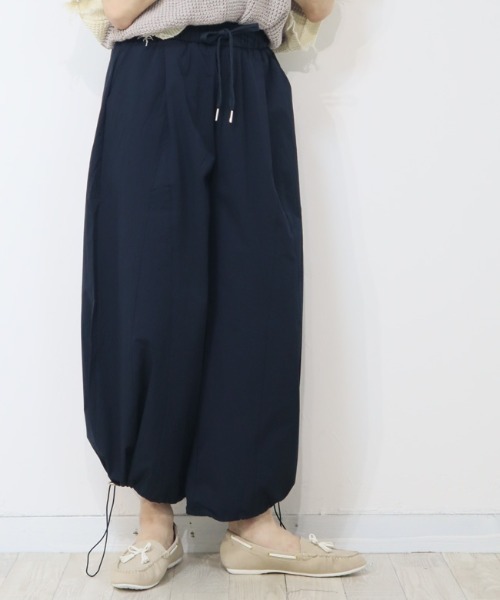DISKEEN SURE(ディスキーンシュアー)の「2WAYハイブリッドワイドパンツ バルーンパンツ(その他パンツ・レディース・ブラック/グレイッシュベージュ/ネイビー/ベージュ・FREE)」の7枚目の写真