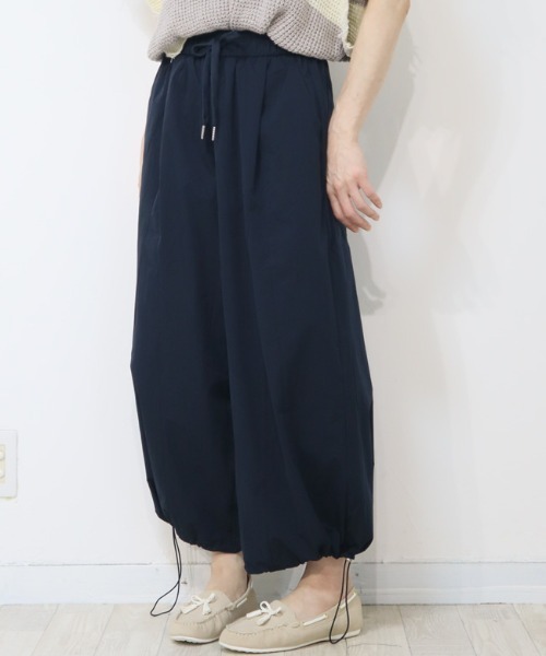 DISKEEN SURE(ディスキーンシュアー)の「2WAYハイブリッドワイドパンツ バルーンパンツ(その他パンツ・レディース・ブラック/グレイッシュベージュ/ネイビー/ベージュ・FREE)」の8枚目の写真