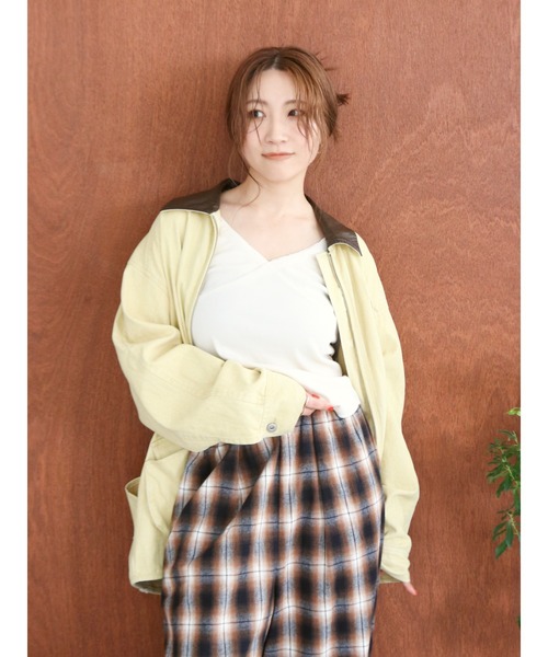 Ungrid(アングリッド)の「ピコレースフィットTee(Tシャツ/カットソー・レディース・ブラック/アイボリー/ブラウン・FREE)」の10枚目の写真