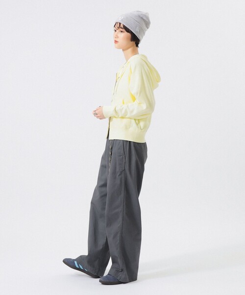 BEAMS BOY（ビームスボーイ）の「ワイド チノ パンツ（チノパンツ・レディース・ブラック/ベージュ/グレー・0/1/2）」の5枚目の写真
