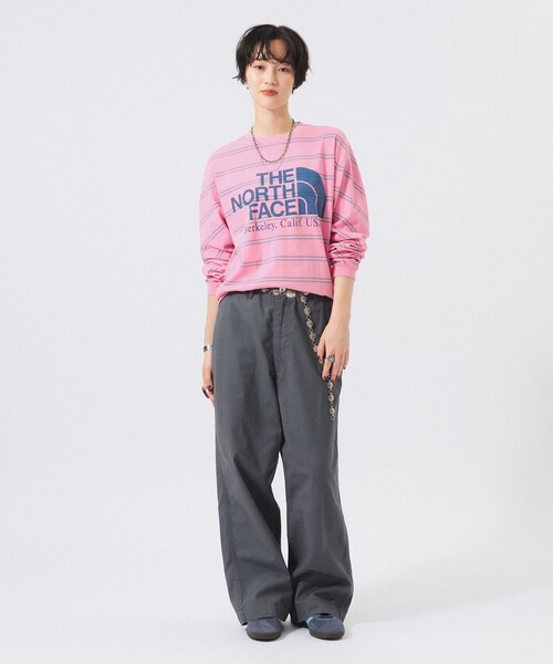 BEAMS BOY（ビームスボーイ）の「ワイド チノ パンツ（チノパンツ・レディース・ブラック/ベージュ/グレー・0/1/2）」の7枚目の写真