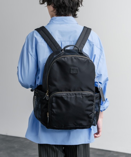 MEI(メイ)の「MEI メイ DAYPACK バックパック/リュックサック(バックパック/リュック・メンズ・ブラック/チャコール・FREE)」の3枚目の写真