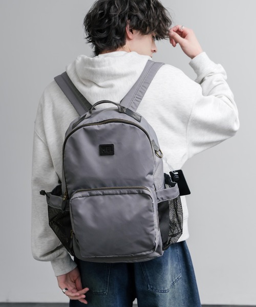 MEI(メイ)の「MEI メイ DAYPACK バックパック/リュックサック(バックパック/リュック・メンズ・ブラック/チャコール・FREE)」の14枚目の写真