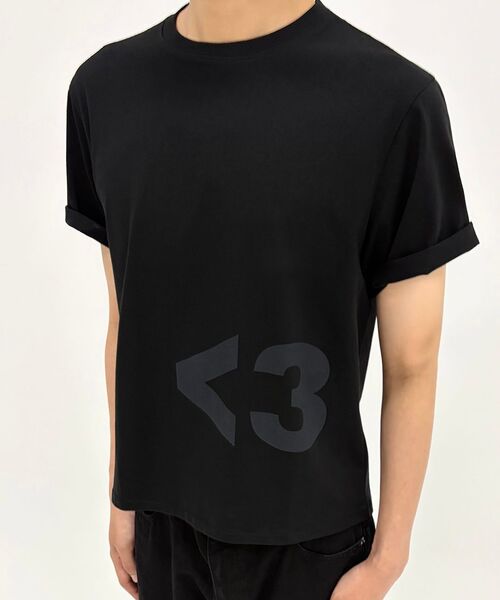 PITCHBLACK（ピッチブラック）の「PITCH HEART CROP TEE (BLACK)（Tシャツ/カットソー・メンズ・その他・MEDIUM/LARGE/X-LARGE）」の2枚目の写真