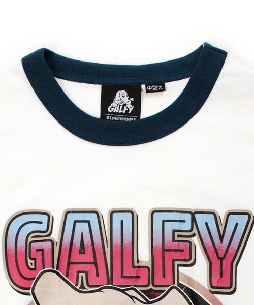 GALFY（ガルフィー）の「【GALFY/ガルフィー】古着みたいな新品ムービー Ｔシャツ（Tシャツ/カットソー・メンズ・杢グレー/オフホワイト・XL/L/M）」の6枚目の写真