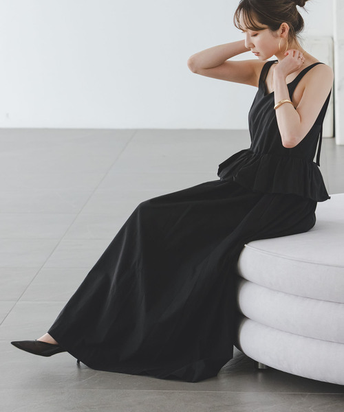 foemina(フォエミナ)の「【洗える】Foemina/フォエミナ VALENTINA DRESS(ワンピース・レディース・ブラック・SMALL)」の1枚目の写真