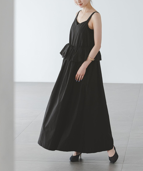 foemina(フォエミナ)の「【洗える】Foemina/フォエミナ VALENTINA DRESS(ワンピース・レディース・ブラック・SMALL)」の2枚目の写真
