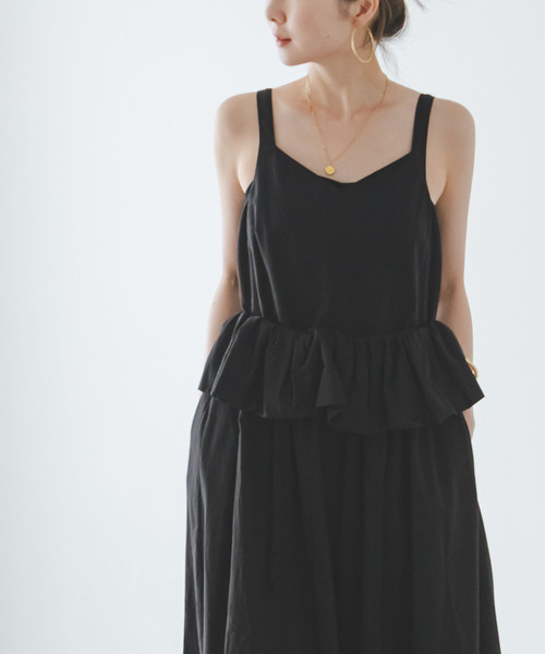 foemina(フォエミナ)の「【洗える】Foemina/フォエミナ VALENTINA DRESS(ワンピース・レディース・ブラック・SMALL)」の4枚目の写真
