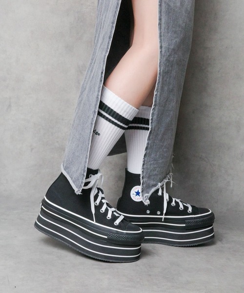 CONVERSE(コンバース)の「【RES】【CONVERSE】ALL STAR / STAGE HI / PP(スニーカー・レディース・ブラック・23cm/23.5cm/24cm/24.5cm/25cm/25.5cm)」の17枚目の写真