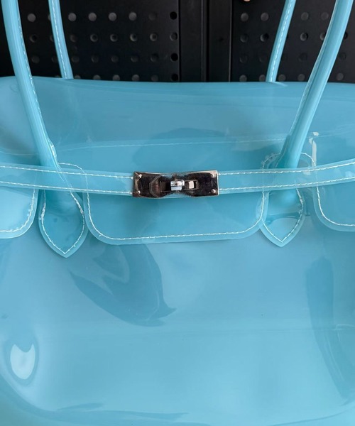 shyam inspiration(シャムインスピレーション)の「jelly bag/ジェリーバッグ(ショルダーバッグ・レディース・ホワイト/パープル/ピンク/ブルー/グリーン・F)」の10枚目の写真