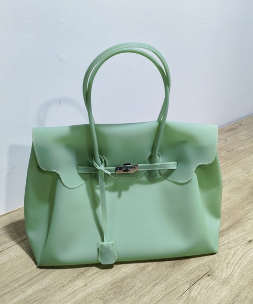 shyam inspiration(シャムインスピレーション)の「jelly bag/ジェリーバッグ(ショルダーバッグ・レディース・ホワイト/パープル/ピンク/ブルー/グリーン・F)」の7枚目の写真