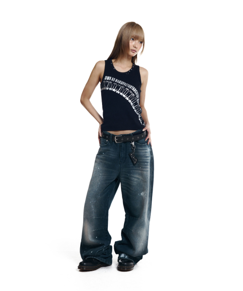 AAKAM(アーカム)の「Safety Pin Sleeveless (Black)(Tシャツ/カットソー・レディース・その他・1/2)」の8枚目の写真