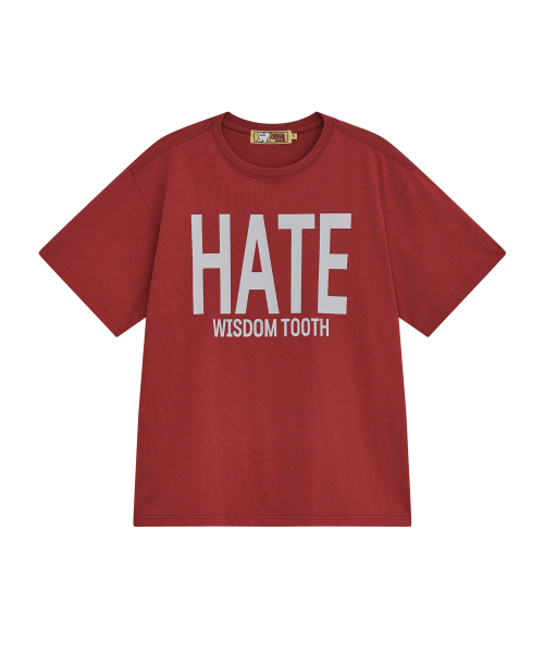 LOSERS CLUB（ルーザーズクラブ）の「GUMMY SMILE CLUB 半袖Tシャツ レッド（Tシャツ/カットソー・レディース・その他・1(M)/2(L)/0）」の2枚目の写真