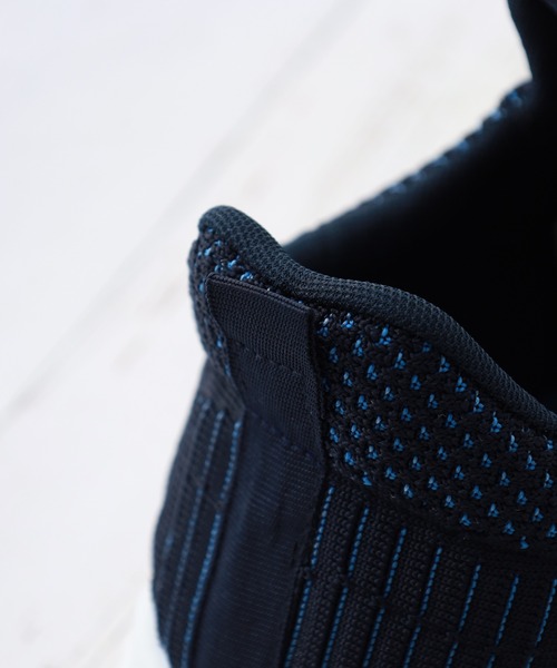 PERSON'S(パーソンズ)の「PERSON'S メンズニットスニーカー(スニーカー・メンズ・ブラック系・25cm/25.5cm/26cm/26.5cm)」の2枚目の写真