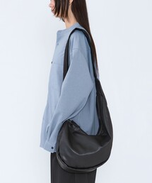 City Ambient Products: 合成皮革 クランプル ショルダー バッグ