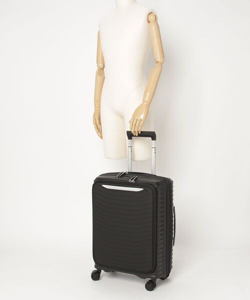 Samsonite(サムソナイト)の「サムソナイト UPSCAPE スピナー55/20 エキスパンダブル イージーアクセス ブラック(スーツケース/キャリーバッグ・メンズ・ブラック・S)」の2枚目の写真