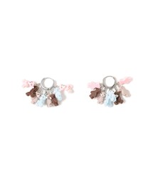 Ray BEAMS | LOTUS PINK / Bears ピアス(ピアス(両耳用))