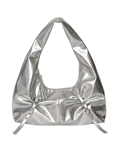 PICEA（ピセア）の「Belted Hobo Bag [Liquid Silver]（ショルダーバッグ・レディース・その他・FREE）」の4枚目の写真