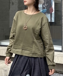 バックシャツプルオーバー