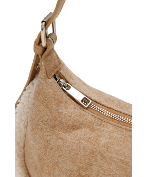 DEINET(ダイニット)の「FAUX SUEDE FUR MINI SHOULDER BAG IN BEIGE(ショルダーバッグ・レディース・その他・FREE)」の5枚目の写真
