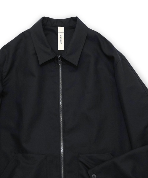 SHINYAKOZUKA（シンヤコヅカ）の「【SHINYAKOZUKA】 his work blouse（ブルゾン・メンズ・ブラック・MEDIUM）」の2枚目の写真