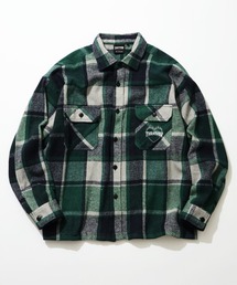 THRASHER | 【THRASHER/スラッシャー】ロゴ刺繍 ヘビーネルシャツ(シャツ/ブラウス)
