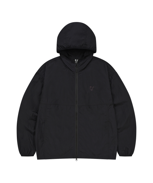 LMR(エルエムアール)の「フローラルロゴクランキーフードウィンドブレーカーBLACK(パーカー・レディース・ブラック・MEDIUM/SMALL)」の7枚目の写真
