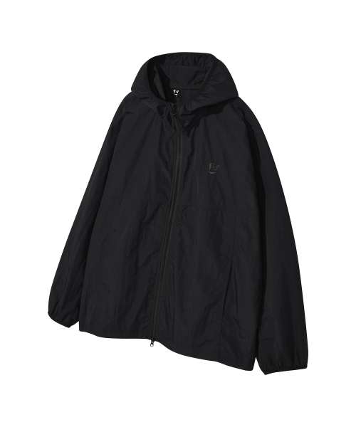 LMR(エルエムアール)の「フローラルロゴクランキーフードウィンドブレーカーBLACK(パーカー・レディース・ブラック・MEDIUM/SMALL)」の8枚目の写真