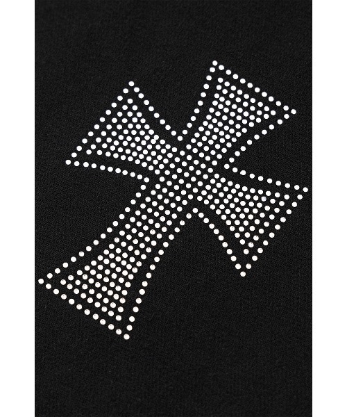 UNKNOWN LONDON(アンノウン・ロンドン)の「スエットショーツ|Allover Rhinestone Baggy Sweat Shorts|Unknown London(その他パンツ・メンズ・ブラック・SMALL/MEDIUM/LARGE/X-LARGE)」の4枚目の写真