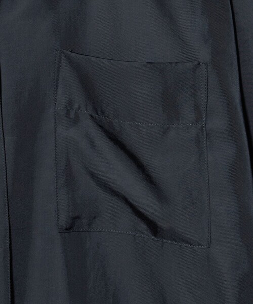 UNITED ARROWS(ユナイテッドアローズ)の「シルクライク オープンカラー シャツ ‐ウォッシャブル‐(シャツ/ブラウス・レディース・その他1/ネイビー・FREE)」の14枚目の写真