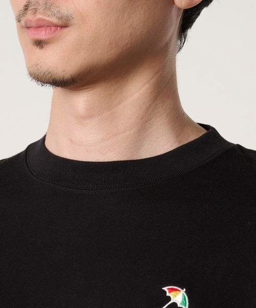Arnold Palmer(アーノルドパーマー)の「アンブレラロゴ シェア ロングTシャツ(Tシャツ/カットソー・レディース・ダークブラウン/ブラック/ホワイト・XS/S/M/L/LL)」の22枚目の写真