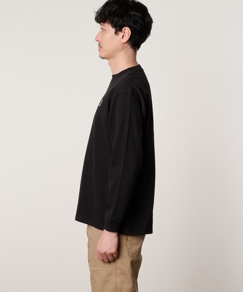 Arnold Palmer(アーノルドパーマー)の「アンブレラロゴ シェア ロングTシャツ(Tシャツ/カットソー・レディース・ダークブラウン/ブラック/ホワイト・XS/S/M/L/LL)」の20枚目の写真