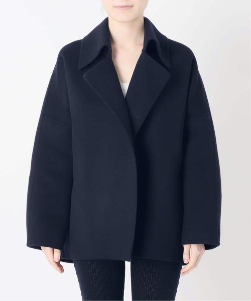 EDIT. FOR LULU(エディットフォールル)の「シャルムビーバー リバーCOAT(チェスターコート・レディース・ブラウン/ネイビー・FREE)」の20枚目の写真