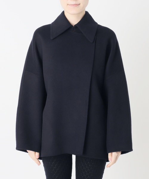 EDIT. FOR LULU(エディットフォールル)の「シャルムビーバー リバーCOAT(チェスターコート・レディース・ブラウン/ネイビー・FREE)」の21枚目の写真