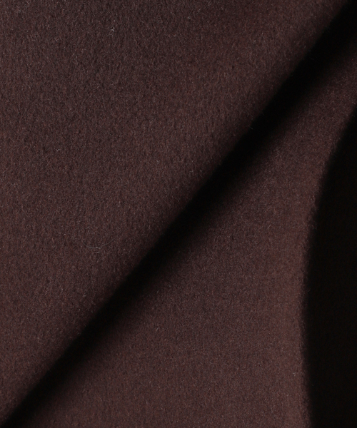 EDIT. FOR LULU(エディットフォールル)の「シャルムビーバー リバーCOAT(チェスターコート・レディース・ブラウン/ネイビー・FREE)」の11枚目の写真