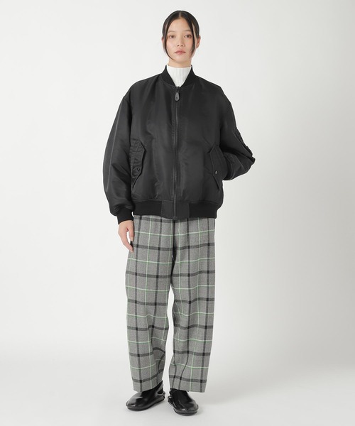 ZUCCa(ズッカ)の「NYLON TWILL / ブルゾン(ブルゾン・レディース・ブラック・M size/XL)」の5枚目の写真