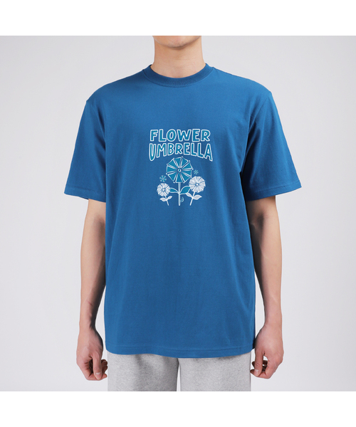 WHYN（ワイエヌ）の「フラワレラ 半袖Tシャツ F03BRD_WBX10952（Tシャツ/カットソー・メンズ・グレー系その他/ブラック/ホワイト/ブルー・L/M/S/XL）」の4枚目の写真