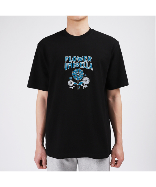 WHYN（ワイエヌ）の「フラワレラ 半袖Tシャツ F03BRD_WBX10952（Tシャツ/カットソー・メンズ・グレー系その他/ブラック/ホワイト/ブルー・L/M/S/XL）」の3枚目の写真