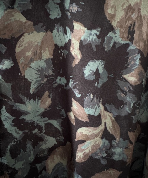 flaeu(フラユ)の「Full Bloom Shirt(シャツ/ブラウス・レディース・グリーン/ブラック・FREE)」の21枚目の写真
