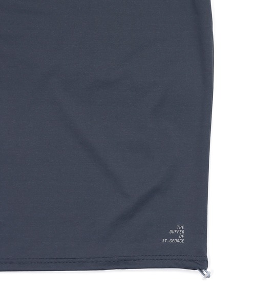 The DUFFER of ST.GEORGE(ザダファーオブセントジョージ)の「「AIR FLEX」CREW POCKET TEE:機能素材 「エアフレックス」ポケットTシャツ / ストレッチ / 軽量 / ナイロンプレーティング / ドローコード / 裾スピンドル(Tシャツ/カットソー・メンズ・ネイビー/ホワイト/ブルーグレー・X-LARGE/LARGE/MEDIUM/SMALL)」の18枚目の写真