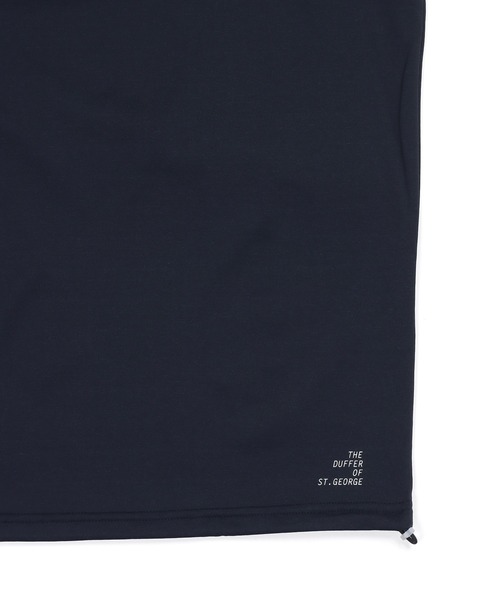 The DUFFER of ST.GEORGE(ザダファーオブセントジョージ)の「「AIR FLEX」CREW POCKET TEE:機能素材 「エアフレックス」ポケットTシャツ / ストレッチ / 軽量 / ナイロンプレーティング / ドローコード / 裾スピンドル(Tシャツ/カットソー・メンズ・ネイビー/ホワイト/ブルーグレー・X-LARGE/LARGE/MEDIUM/SMALL)」の19枚目の写真