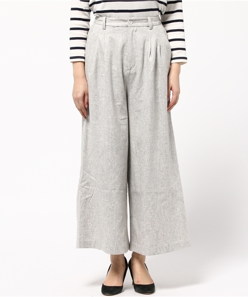 MOUSSY（マウジー）の「VOLUME WIDE PT/F（その他パンツ・レディース・ライトグレー/ライトブラウン・1/2）」の13枚目の写真