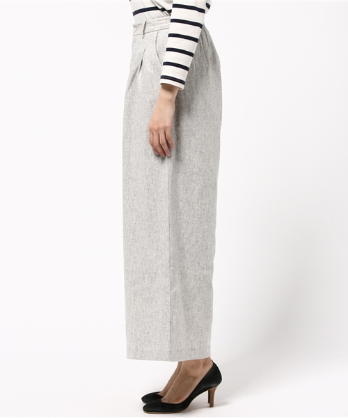 MOUSSY（マウジー）の「VOLUME WIDE PT/F（その他パンツ・レディース・ライトグレー/ライトブラウン・1/2）」の7枚目の写真