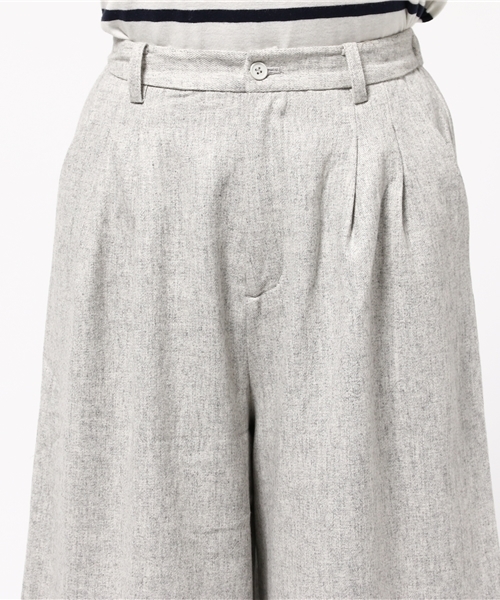 MOUSSY（マウジー）の「VOLUME WIDE PT/F（その他パンツ・レディース・ライトグレー/ライトブラウン・1/2）」の9枚目の写真