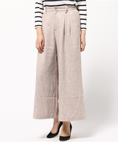 MOUSSY（マウジー）の「VOLUME WIDE PT/F（その他パンツ・レディース・ライトグレー/ライトブラウン・1/2）」の6枚目の写真