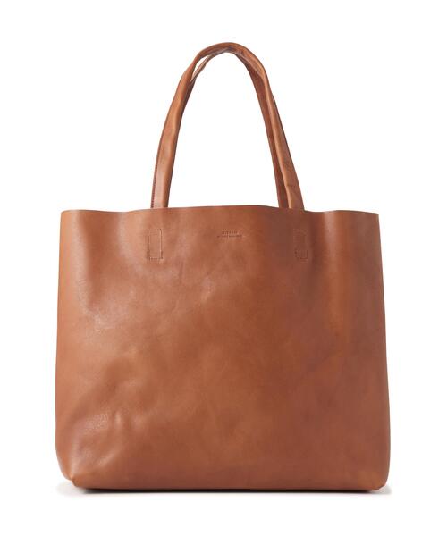 SLOW(スロウ)の「SLOW (スロウ) bono -new tote bag 49S304K【2026年秋冬入荷モデル】(トートバッグ・メンズ・ブラウン/キャメル/ブラック・F)」の3枚目の写真
