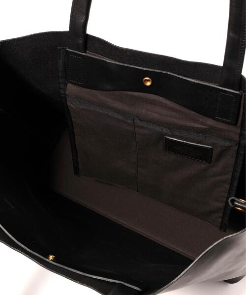 SLOW(スロウ)の「SLOW (スロウ) bono -new tote bag 49S304K【2026年秋冬入荷モデル】(トートバッグ・メンズ・ブラウン/キャメル/ブラック・F)」の10枚目の写真
