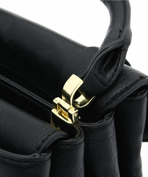 DANIELLE NICOLE（ダニエルニコル）の「Danielle Nicoleスクエアミニポシェット（ショルダーバッグ・レディース・ブラック/ホワイト/ベージュ・FREE）」の13枚目の写真